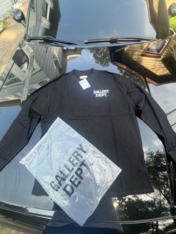 Gallery Dept. Black Long Sleeve T-Shirt Size M