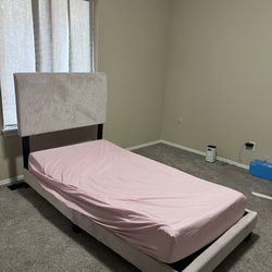 Girls Pink Bed Frame 