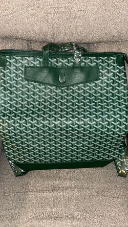 Goyard Green Belvedere Bag