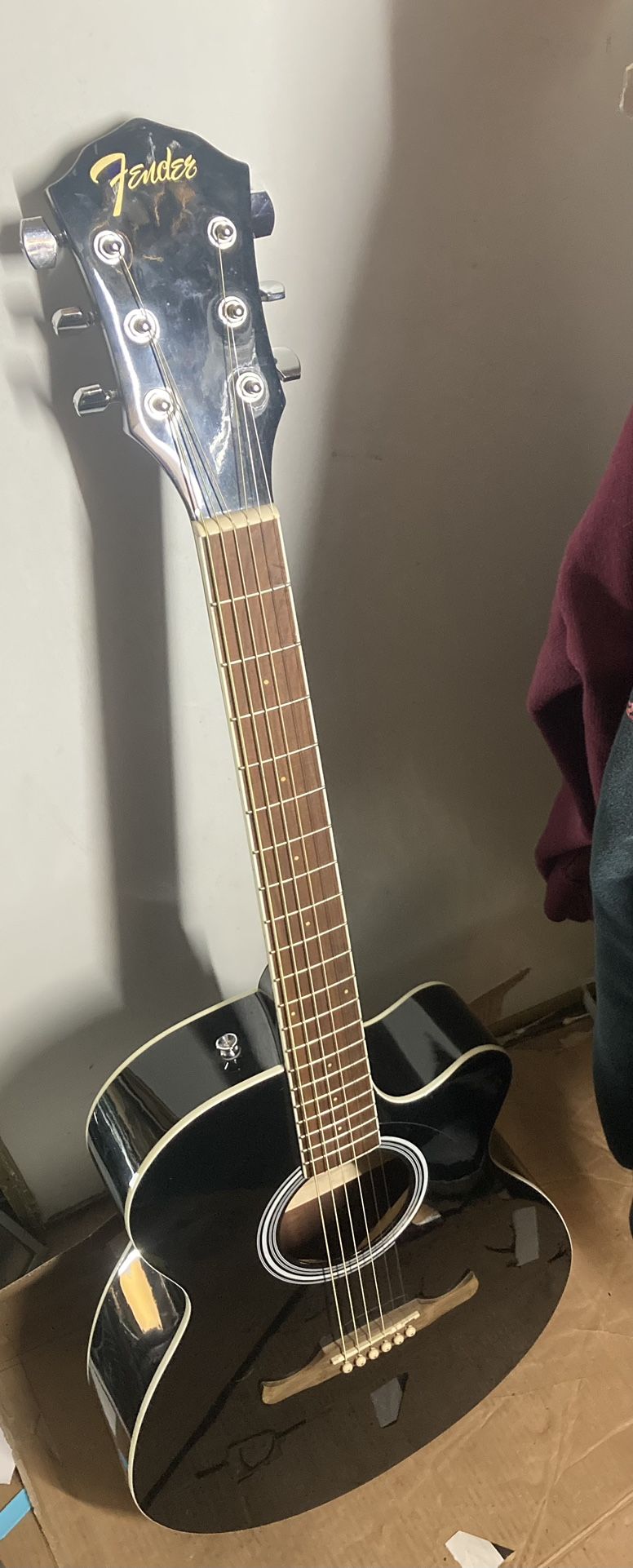 Electric Acoustic Fender Guitar 