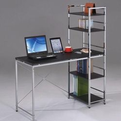 Desk With Shelves 