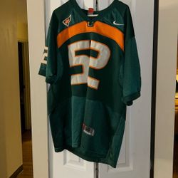 Ray Lewis Miami Hurricanes Jersey 