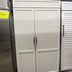 Built In Panel Ready Kitchen Aid 48” Wide Refrigerator 