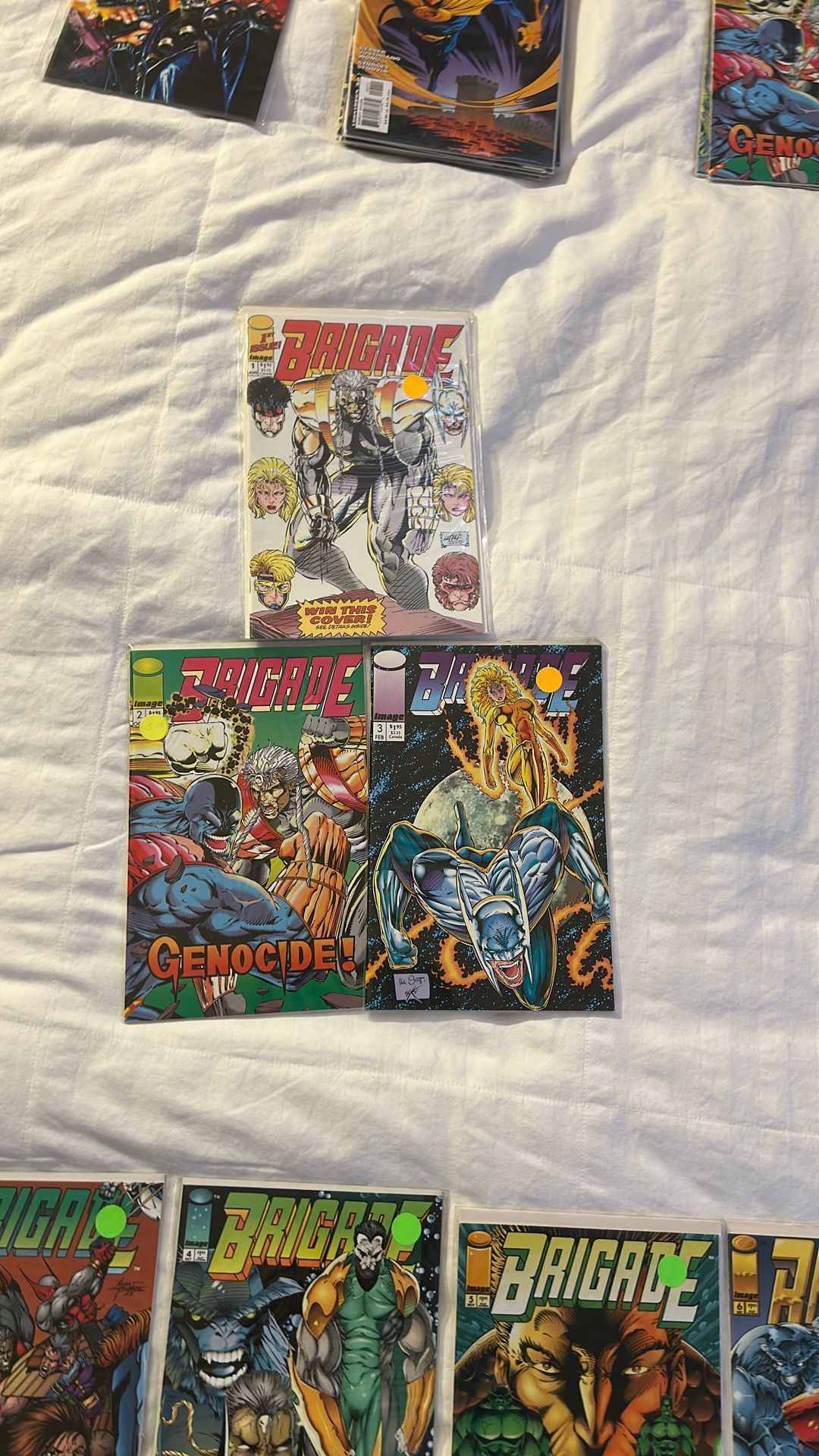 Brigade Issues #1–3 (Image Comics, ’92–’93)