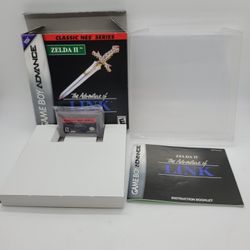 Zelda 2 II The Adventure Of Link Classic NES Series Nintendo Gameboy Advance GBA