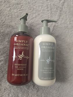 SIMPLY ORGANIC HAIR CARE PRODUCTS