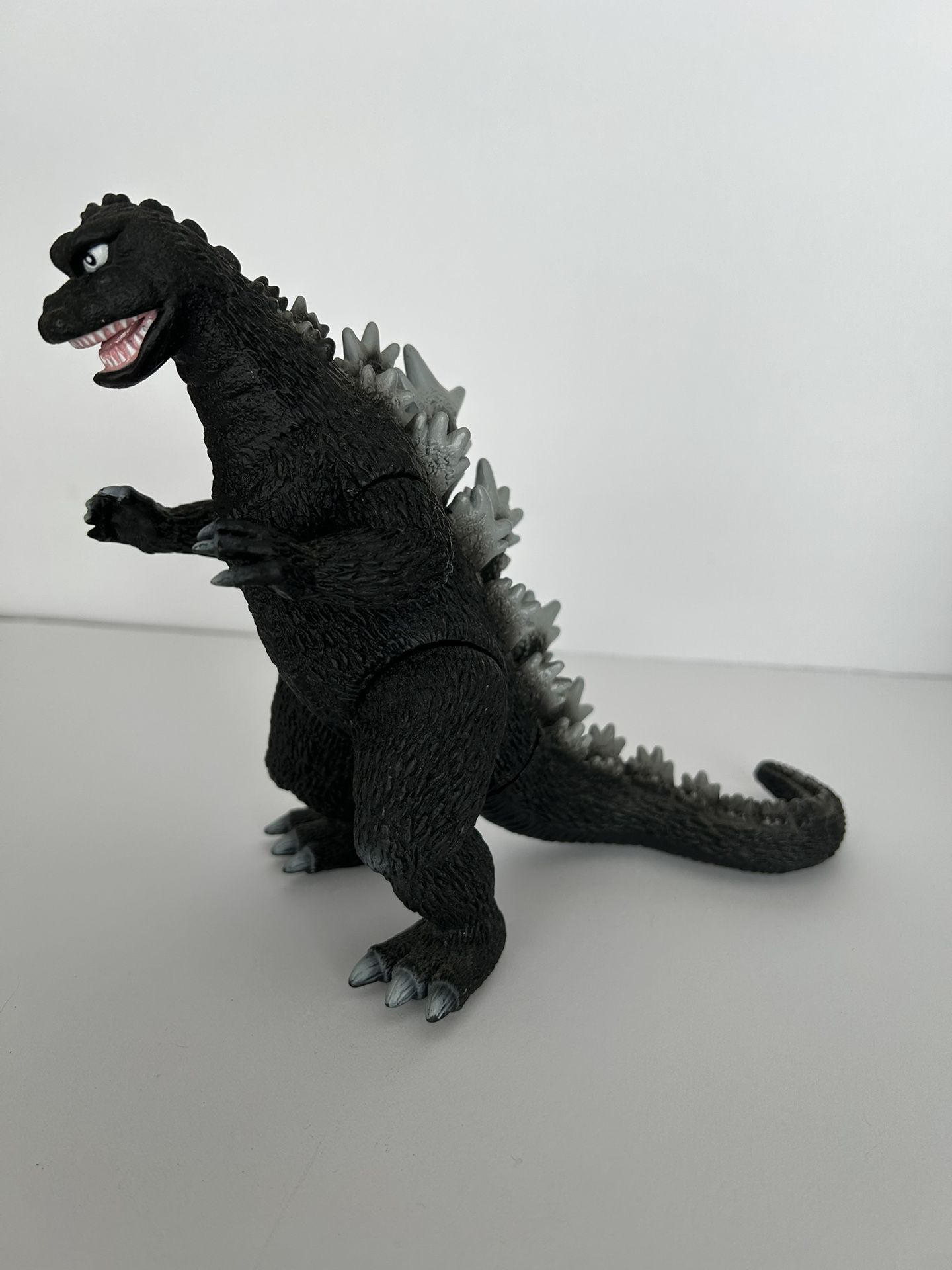 Godzilla Figure Bandai Movie Monster Series 1968 Style 2007 7” Used