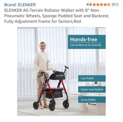 All Terrain Rollator Walker