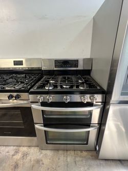 Stove (2 ovens - 30” wide)
