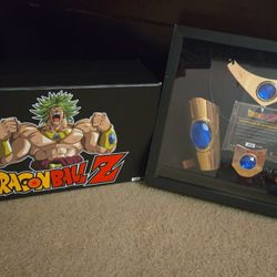 Dragon Ball Z Super Broly Collectors Box Set Gamestop Exclusive with Shadowbox