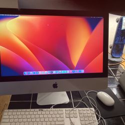 iMac 2017 21.5 inches  Slim 16gb Ram 1tb  Drive 