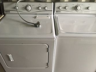 MAYTAG LEGEND CARE WASHER DRYER PERFECT ALL HOSES INC