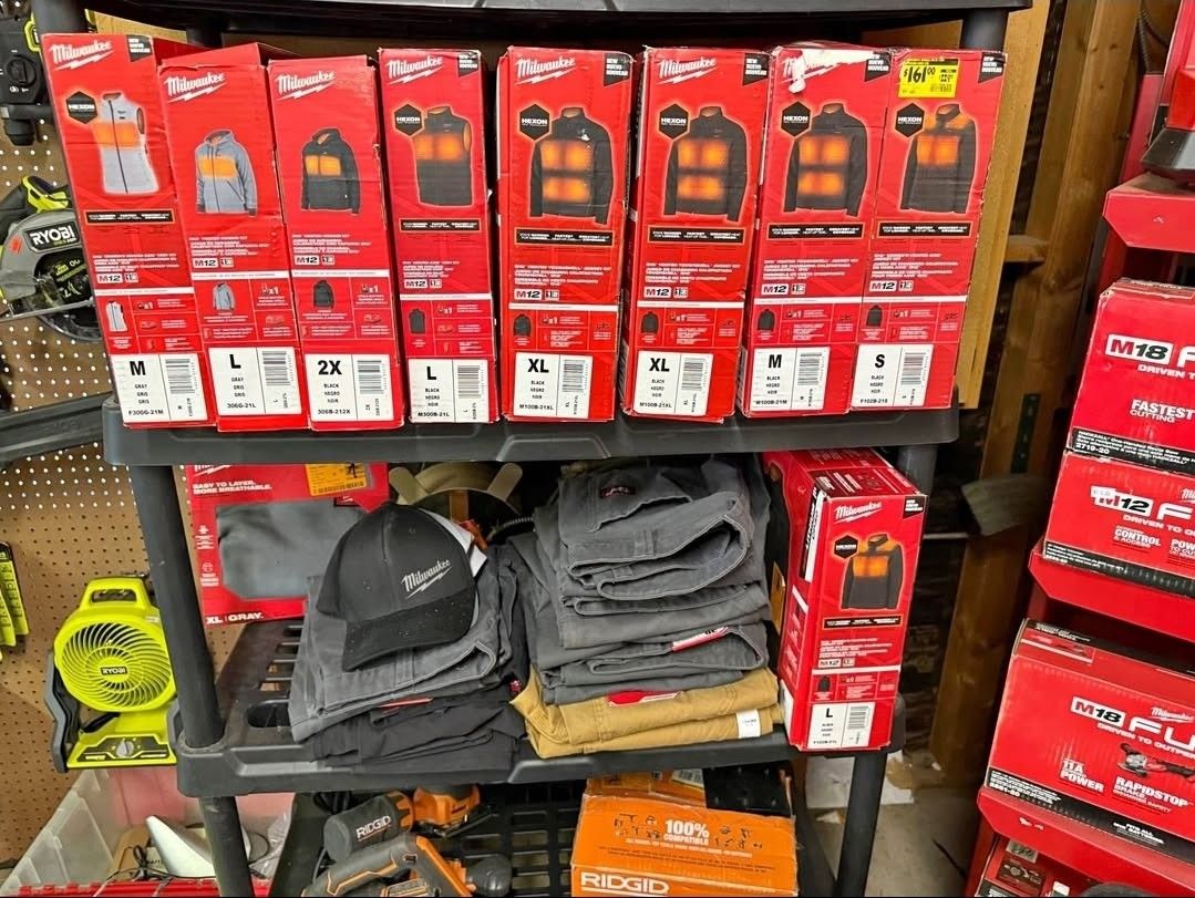 Milwaukee Clothes & Heated Jackets