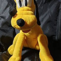 KOHL'S CARES 13" DISNEY PLUTO DOG PLUSH STUFFED ANIMAL TOY GUC