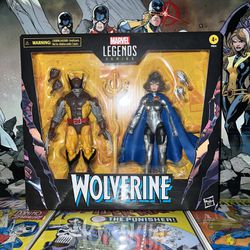 Marvel Legends Wolverine And Lilandra Neramani 2 Pack