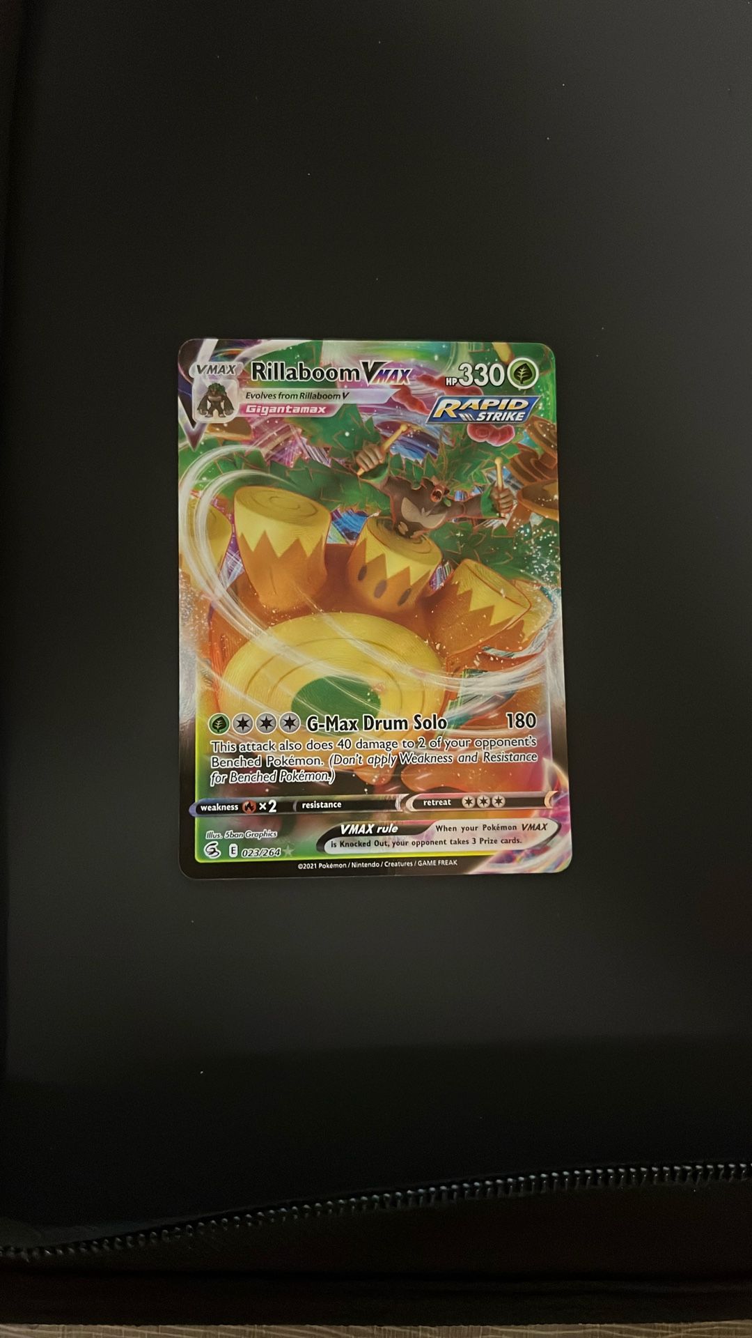 Gigantamax Rillaboom Vmax