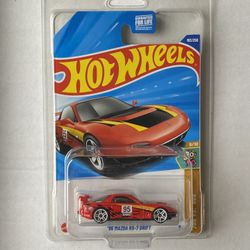 Hot Wheels 95 Mazda RX-7 Drift Red Sealed