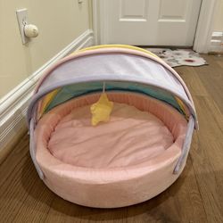 Puffy Rainbow Pet Bed