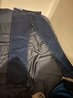 Navy blue Levi 505s 36x32