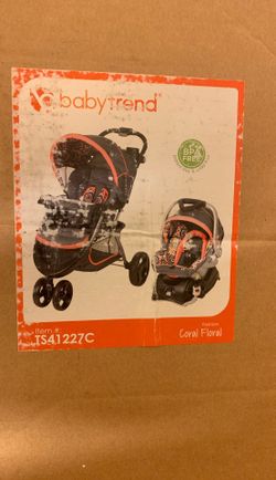 Baby Trend Nexton Travel System Coral Floral