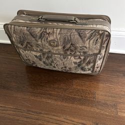 Diane Von Furstenberg Floral Tapestry Cloth Suitcase