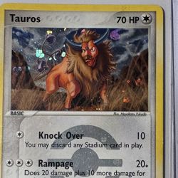 Tauros Reverse holo