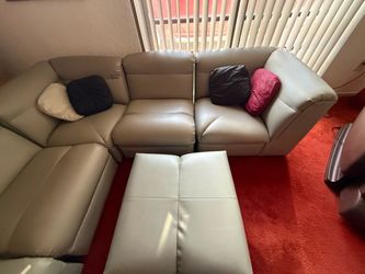 Gray sectional sofa