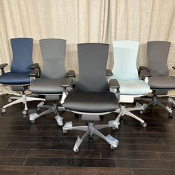 *FREE DELIVERY* NEW HERMAN MILLER LOGITECH G EMBODY CHAIRS - ALL COLORS AVAILABLE NEW HERMAN MILLER AERON
