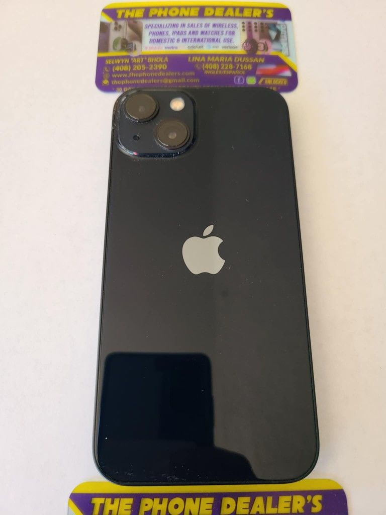 Unlocked Iphone 13 128g Black Excellent (95% 🔋health)