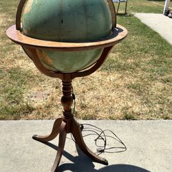 Vintage Globe Lamp