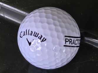 Bucket Of Callaway Practice Golf Balls