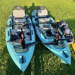 Vanhunks Pedal Fishing Kayaks 