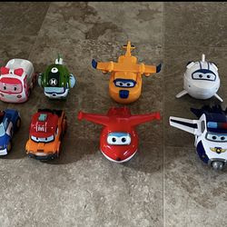 Super Wings And Robocar Poli Transforming Action Figures Toys Big