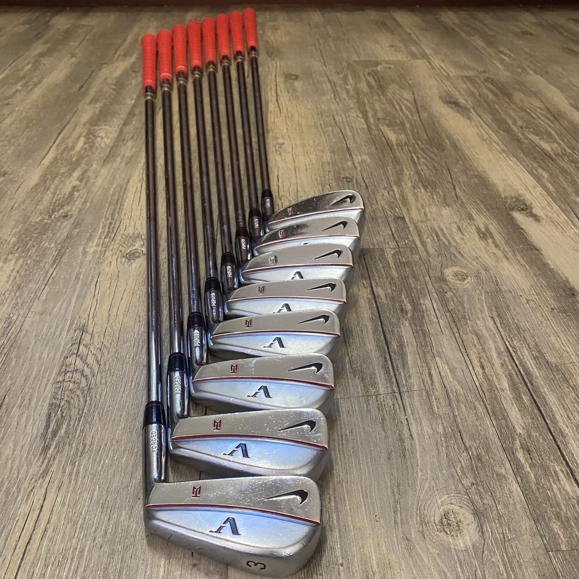 Nike Victory Red VR TW Blades Iron Set 9,PW S Flexx