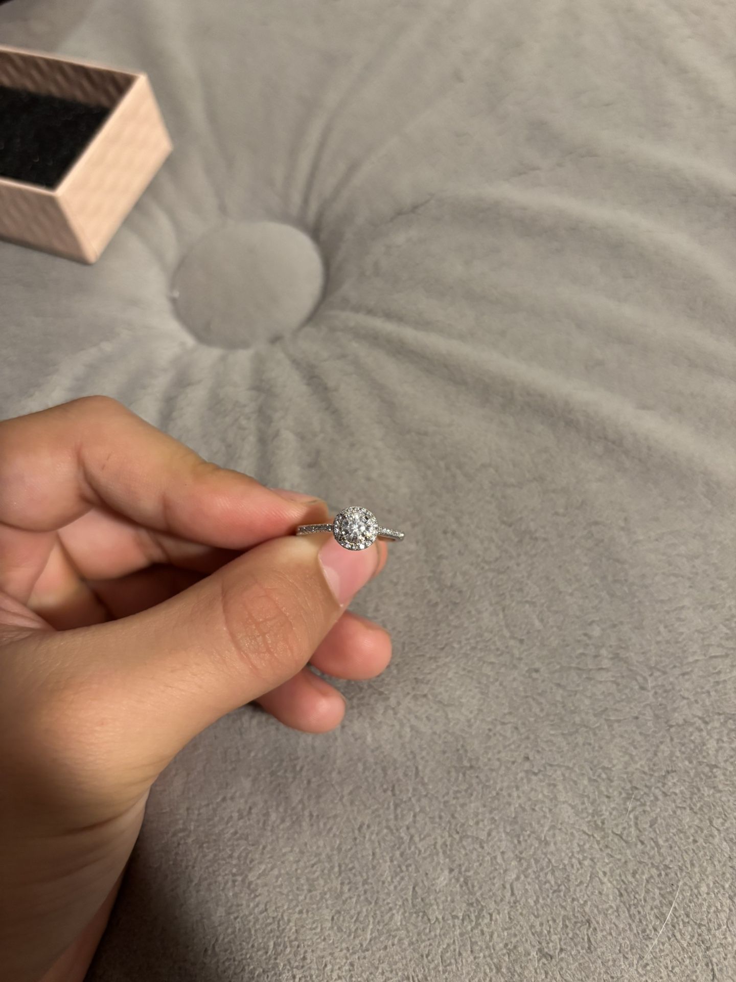 Moissanite Ring 💍 Passes Tester