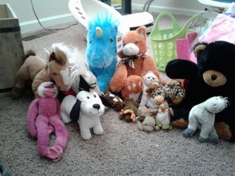 Stuffed animal lot