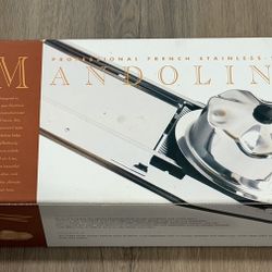 French Mandoline Williams Sonoma de Buyer Slider VTG 2003 Complete Set w/OG  Box