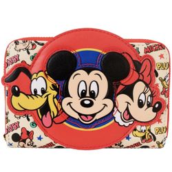 Mickey and Friends Classic Zip-Around Wallet