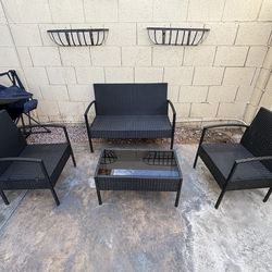 Patio Furniture W/O Cushions