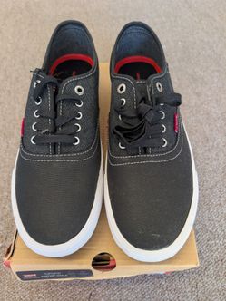 Brand New - Levi’s Monterey Black Canvas Sneakers Men’s 9.5