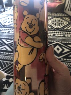 Unique New Winnie The Pooh 20 Oz Insulated Tumbler New In Box Comes With Clear Straw