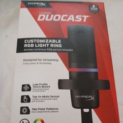 Duocast Led Microphone For Gaming