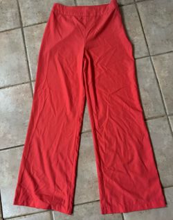 ShoeDazzle Coral Wide Leg Pants