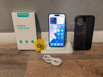 Apple iPhone 15 128GB Black Unlocked + 100%🔋