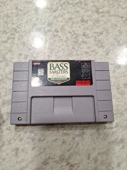 SUPER NINTENDO GAME BASS MASTERS