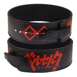 Berserk Anime Weightlifting Lever Belt For Men 10mm thick I Deadlifting