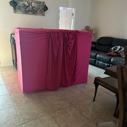 Custom PVC Fort With Stretchy Fabric