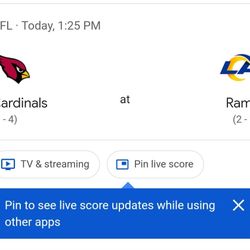 Rams VS Cardinala SECTION 212 