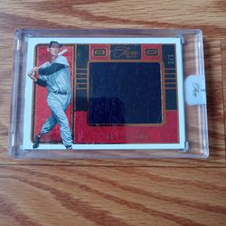 2023 Ted Williams Panini Three And Two Jumbo Patch Gold #2/3 