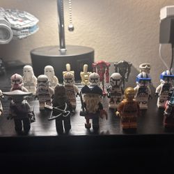 Star Wars And Pirates Lego Figs